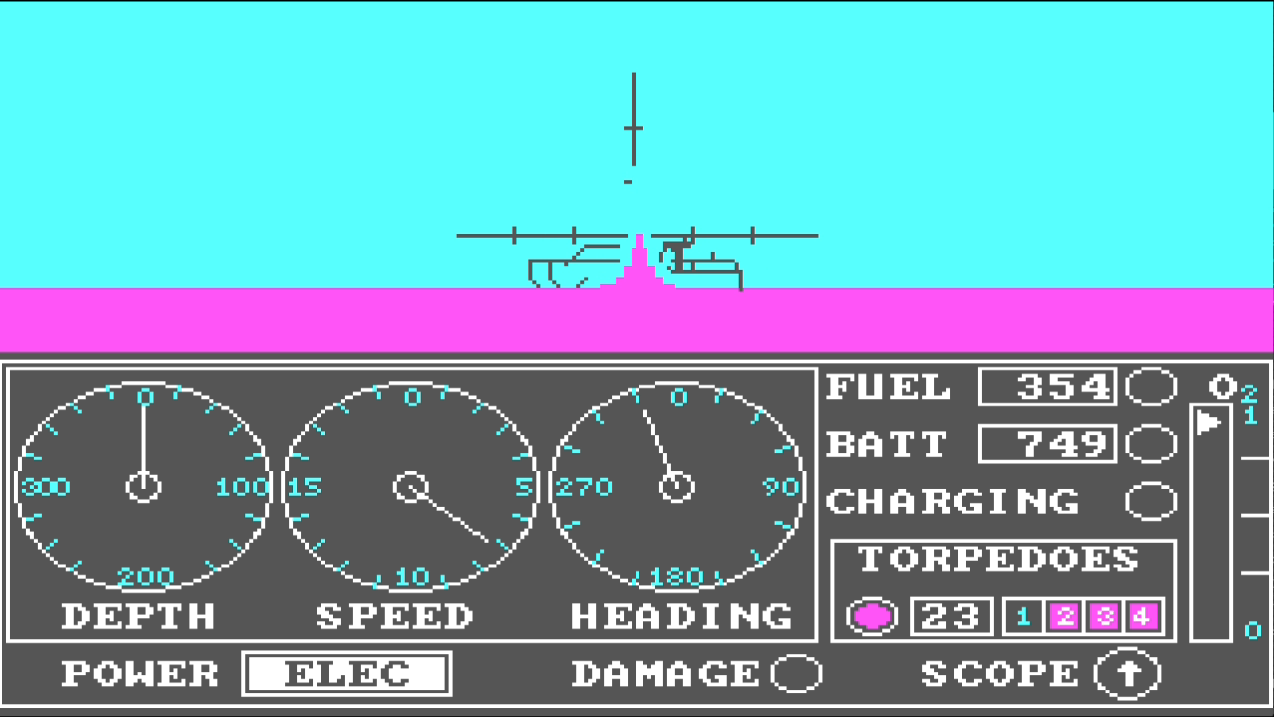 GATO Submarine Battle Simulation